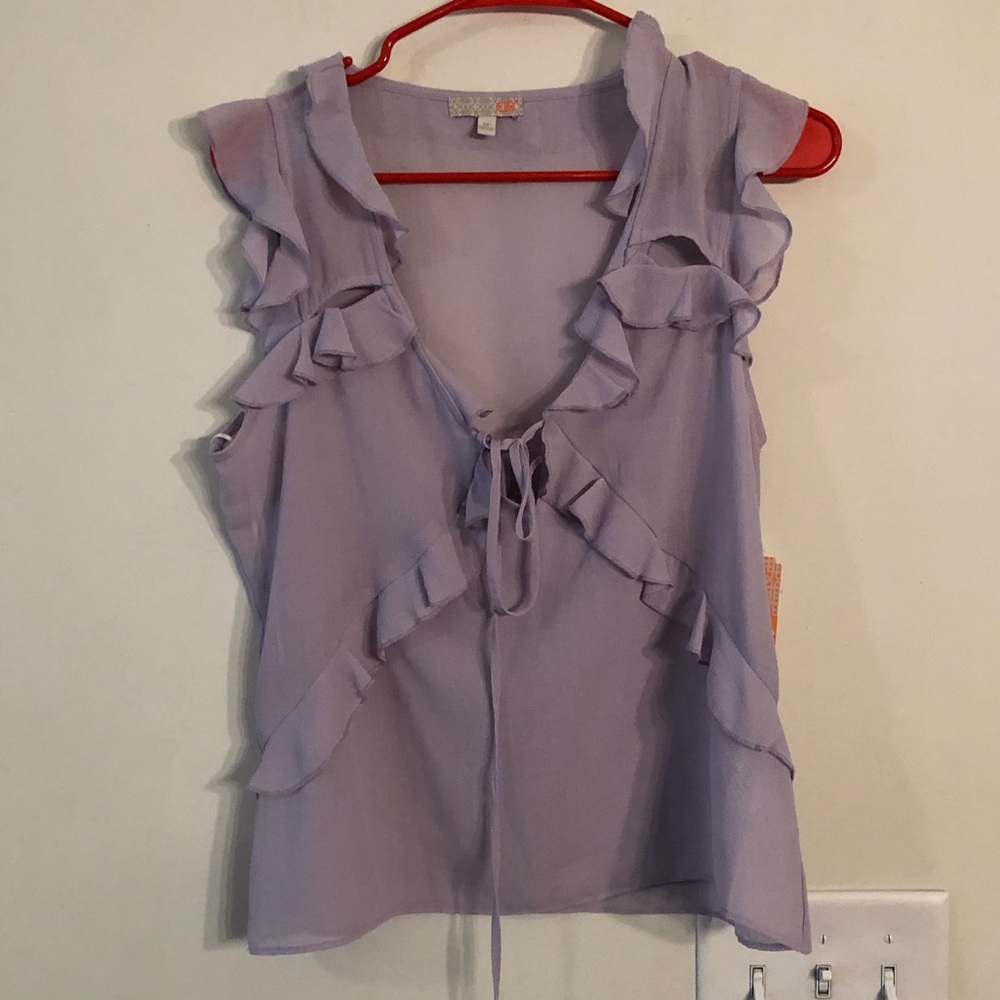 Lilac GB blouse